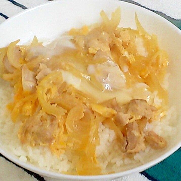 少し甘めがおいしい！皆の好きな親子丼